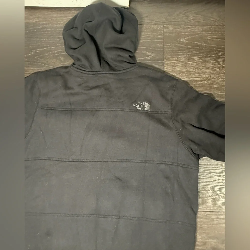 The North Face Charcoal Hooded Winter Jacket Size L